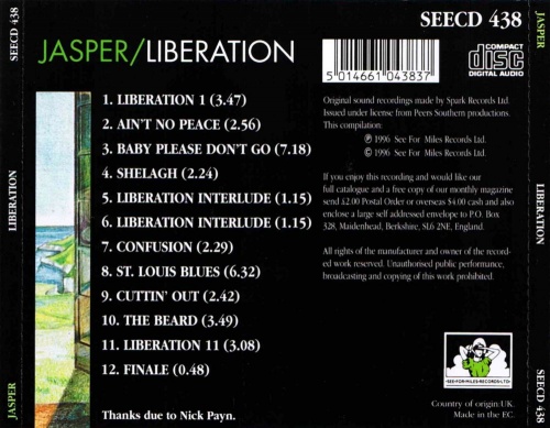 Jasper - Liberation 1969 (1996)