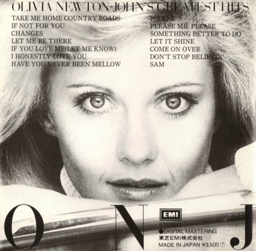 Olivia Newton-John - Greatest Hits (vol.1;2) [Japanese Edition] (1976; 1982) (Lossless)