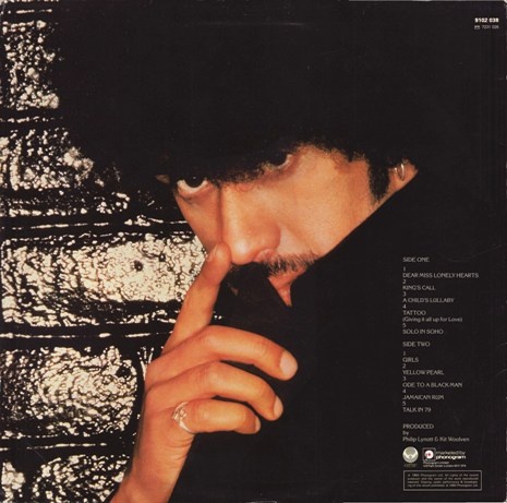 Philip Lynott - Solo In Soho (1980) [Vinyl Rip 24/192] Lossless