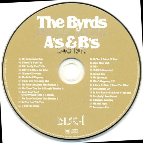 The Byrds - The Original Singles A's & B's 1965-1971 (2012) [Japanese Edition]