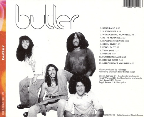 Butler - Butler (1973) [Reissue 2016] Lossless