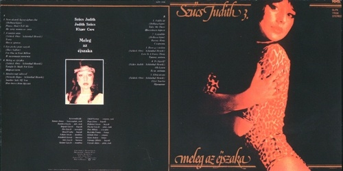 Judith Szucs [Judith Sz&#369;cs] - Meleg Az Ejszaka (1980) [Reissue 2000] [Lossless+Mp3]