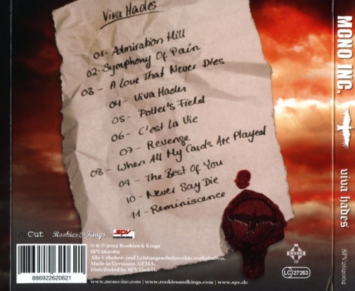 Mono Inc. - Viva Hades + Revenge [EP] (2011) (Lossless)