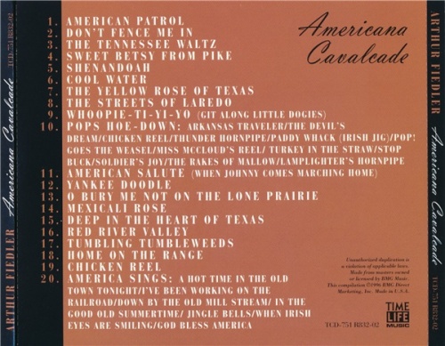 Arthur Fiedler - Americana Cavalcade (1996) Lossless + mp3