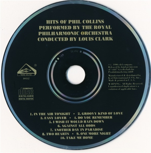 The Royal Philharmonic Orchestra - Hits Of Phil Collins (1990) Lossless + mp3