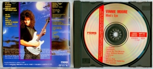 Vinnie Moore - Mind's Eye (1986) [Japan 1st Press 1987] Lossless