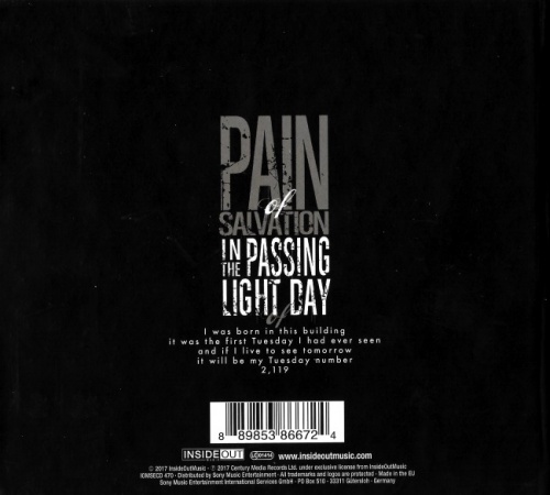 Pain Of Salvation - In The Passing Light Of Day [2CD] (2017) (Lossless)