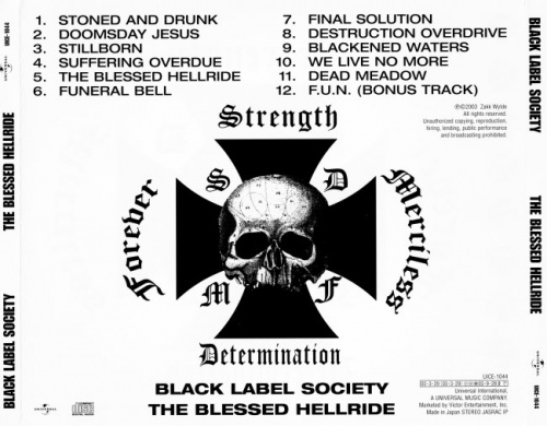 Black Label Society - The Blessed Hellride [Japanese Edition] (2003) (Lossless)