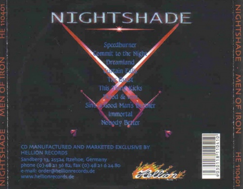 Nightshade - Men Of Iron (2001)