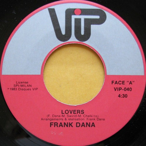 Frank Dana - Lovers (Vinyl,7'') 1982