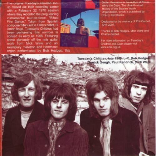 Tuesday's Children (Czar) - Strange Light From the East: The Complete Recordings 1966 -1969 (2007)