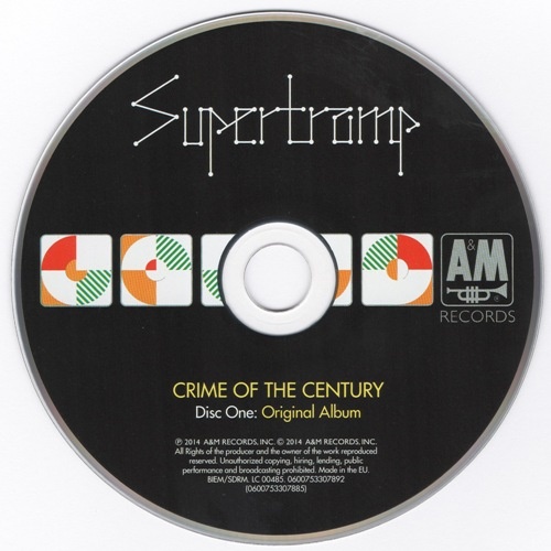 Supertramp - Crime Of The Century [2CD] (1974) [2014 Deluxe Edition] [Lossless+Mp3]