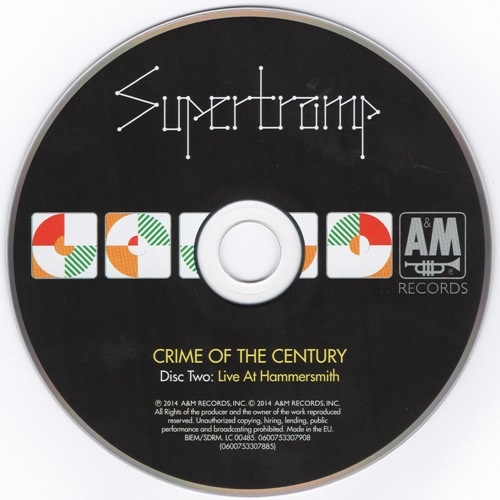 Supertramp - Crime Of The Century [2CD] (1974) [2014 Deluxe Edition] [Lossless+Mp3]