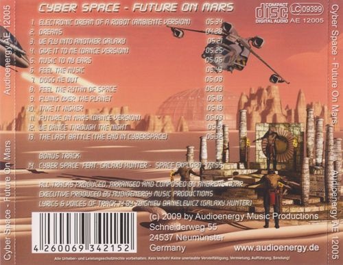 Cyber Space - Future on Mars (2009) [Lossless+Mp3]
