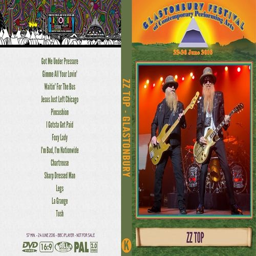 ZZ Top - Glastonbury Festival (2016) (Video)