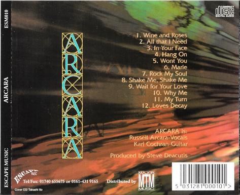 Arcara - Arcara / A Matter Of Time (1995 / 1997) Lossless