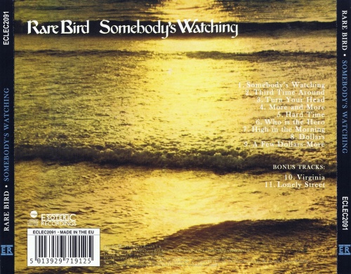 Rare Bird - Somebody's Watching (1973) (Reissue 2008) (Lossless+MP3)