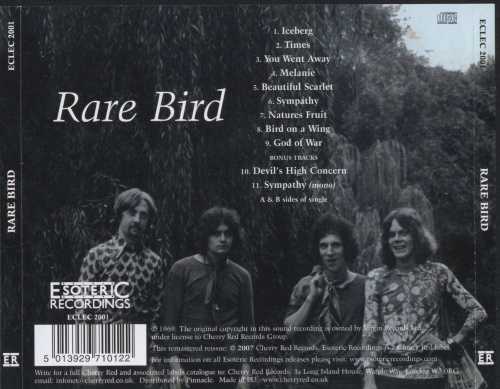 Rare Bird - Rare Bird 1969 (Remastered) 2007 (Lossless+MP3)