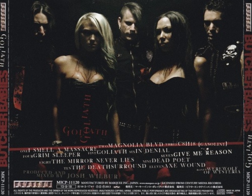 Butcher Babies - Goliath [Japanese Edition] (2013) (Lossless)