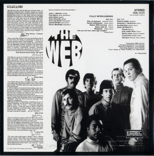 The Web - Fully Interlocking 1968 (Remastered - 2008)