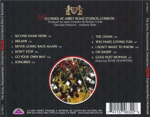 The Royal Philharmonic Orchestra - Fleetwood Mac's Rumours (2013) Lossless + mp3