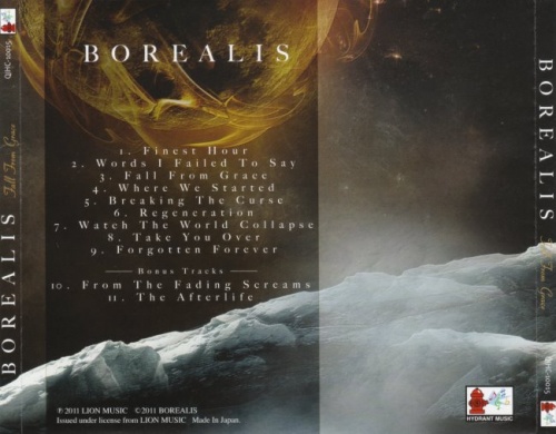 Borealis - Fall From Grace [Japanese Edition] (2011) (Lossless + MP3)