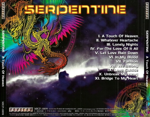 Serpentine - A Touch Of Heaven 2010  (Japanese Edition)