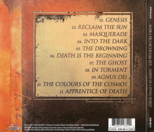 Mors Principium Est - Embers Of A Dying World [Limited Edition] (2017) (Lossless)