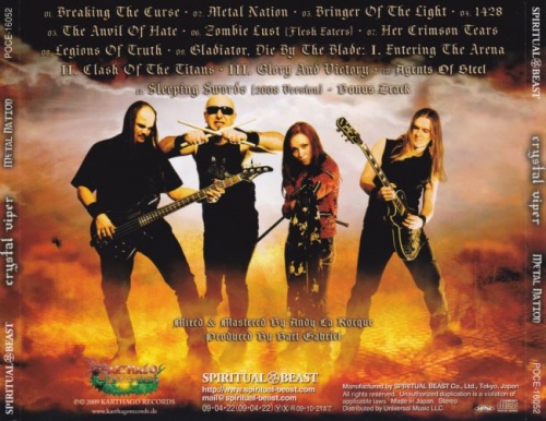 Crystal Viper - Metal Nation [Japanese Edition] (2009) (Lossless)