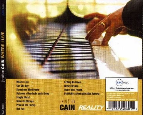 Jonathan Cain - Where I Live (2006) Lossless