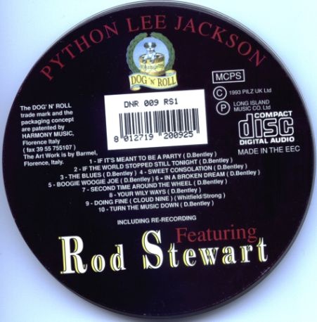 Python Lee Jackson Featuring Rod Stewart - Funny Blend (1972) [Reissue 1993] Lossless