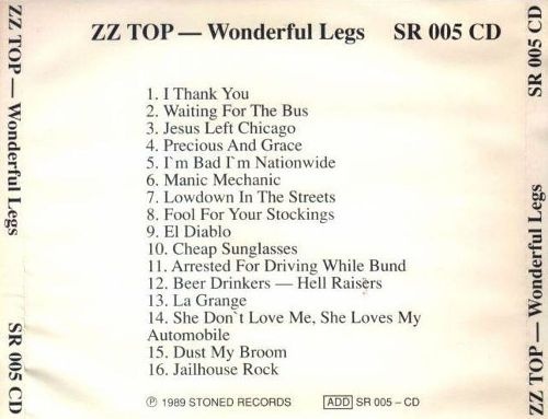 ZZ Top - Wonderful Legs (1980) [Live] [Bootleg]