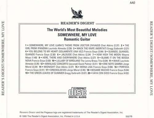 VA - Somewhere My Love/ Romantic Guitar & Orchestra (1995) Lossless + mp3