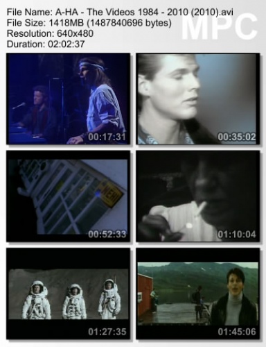 A-HA - The Videos 1984-2010 (2010) (DVDRip)