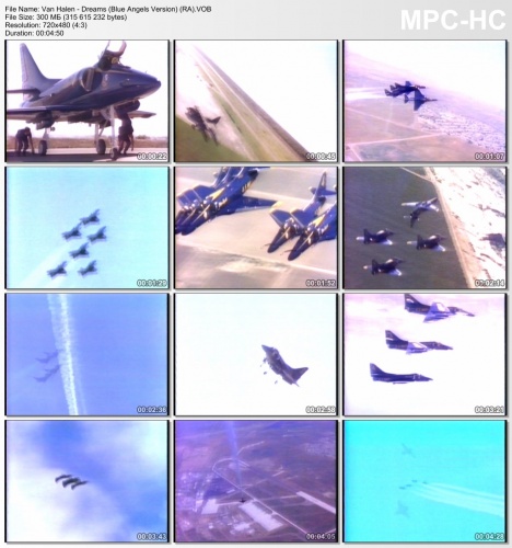 Van Halen - Dreams (Blue Angels Version) (1986)