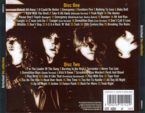 Girlschool - The Collection [2CD] (1998) [2000] (Lossless + MP3)