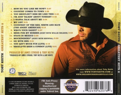 Toby Keith - Greatest Hits 2 (2004) (Lossless)