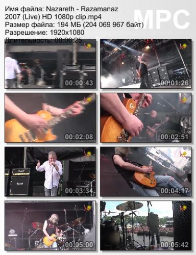 Nazareth - Razamanaz 2007 (Live)