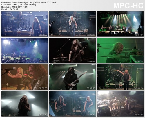 Treat - Papertiger (Live) (Official Video) (2017)