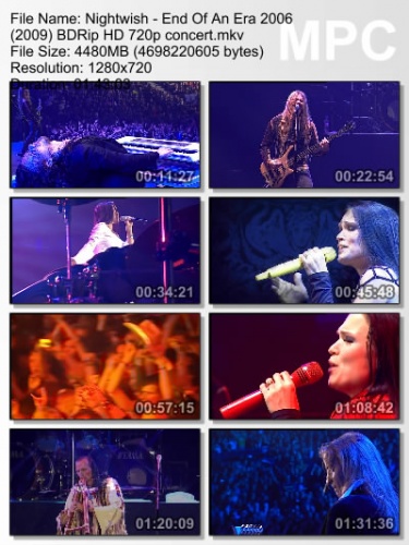 Nightwish - End Of An Era 2006 2009 (BDRip)