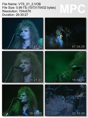 Celtic Frost - Live In Hammersmith Odeon 1989 (DVD video)