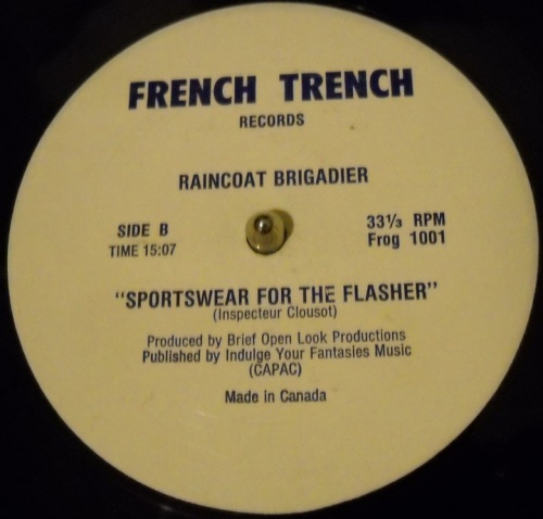 Raincoat Brigadier - Sportwear For The Flasher (Vinyl, 12, 33 &#8531; RPM, Mixed) 1981 (Lossless)