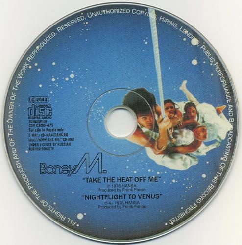 Boney M - Take The Heat Off Me (1976), Nightflight To Venus (1978) (2000) [Lossless+Mp3]