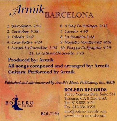 Armik - Barcelona (2008)