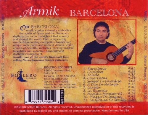 Armik - Barcelona (2008)