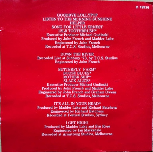 Madder Lake - The Best Of Madder Lake 1978/(Unknown)