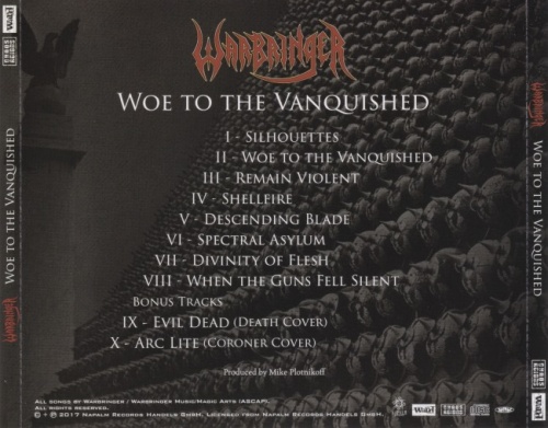 Warbringer - Woe To The Vanquished [Japanese Edition] (2017) (Lossless)