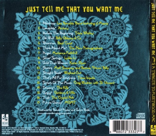 VA [Various Artists] - Just Tell Me That You Want Me: A Tribute To Fleetwood Mac (2012) (Lossless)