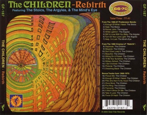 The Children - Rebirth 1968 (Lossless+MP3) 2002