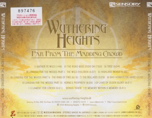 Wuthering Heights - Far From The Madding Crowd [Japanese Edition] (2003) (Lossless)